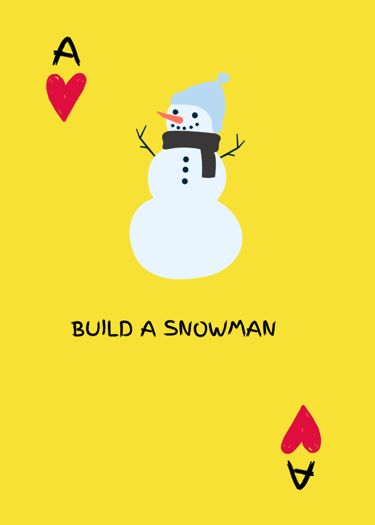 Kiddeup Card Deck and Case - "Winter Edition" Support our Kickstarter and Get Our Cards